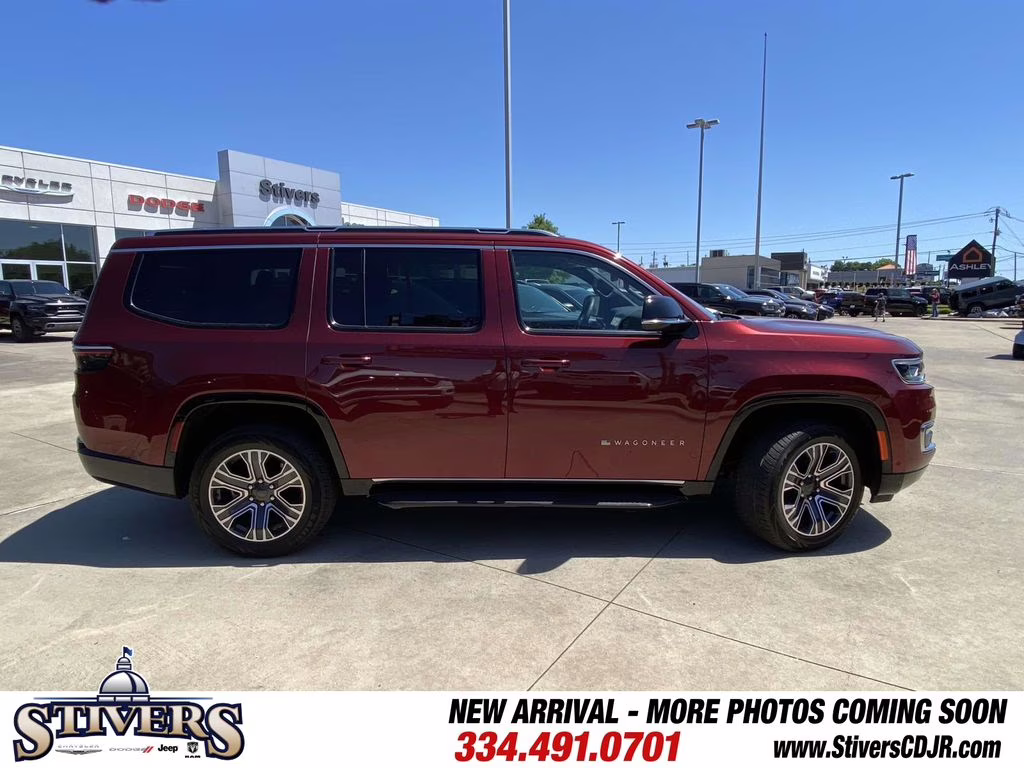 2024 Velvet Red Pearlcoat Jeep Wagoneer Series II 4X4 SUV
