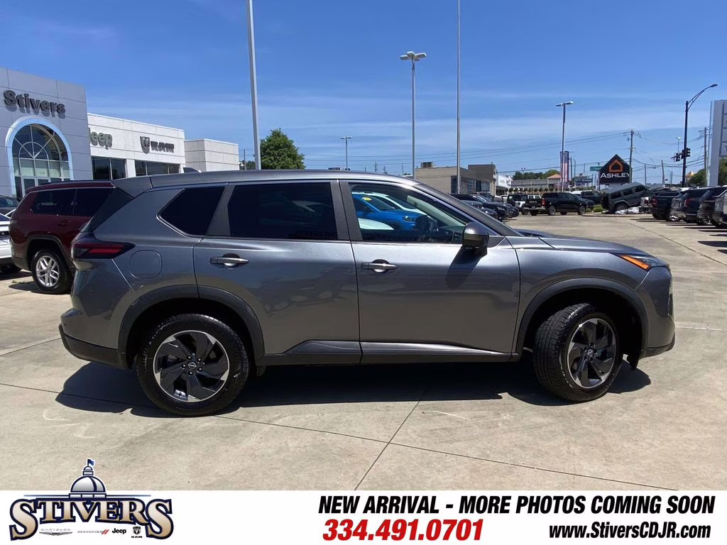 2024 Gun Metallic Nissan Rogue SV AWD SUV