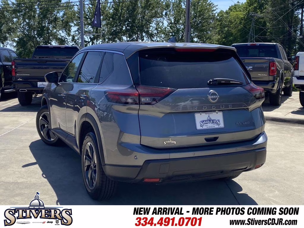 2024 Gun Metallic Nissan Rogue SV AWD SUV