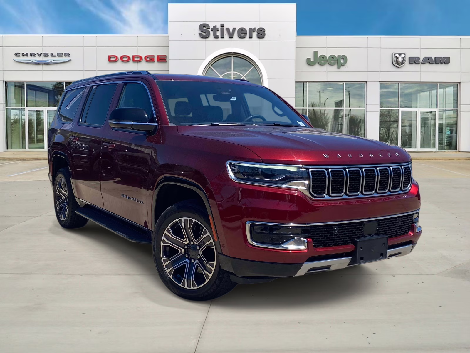 2024 Velvet Red Pearlcoat Jeep Wagoneer Series II 4X4 SUV