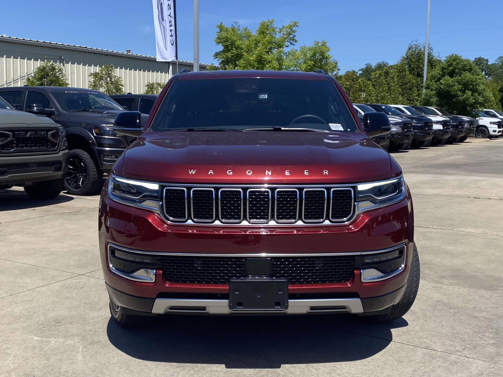 2024 Velvet Red Pearlcoat Jeep Wagoneer Series II 4X4 SUV