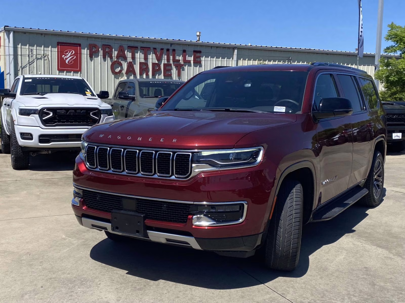 2024 Velvet Red Pearlcoat Jeep Wagoneer Series II 4X4 SUV
