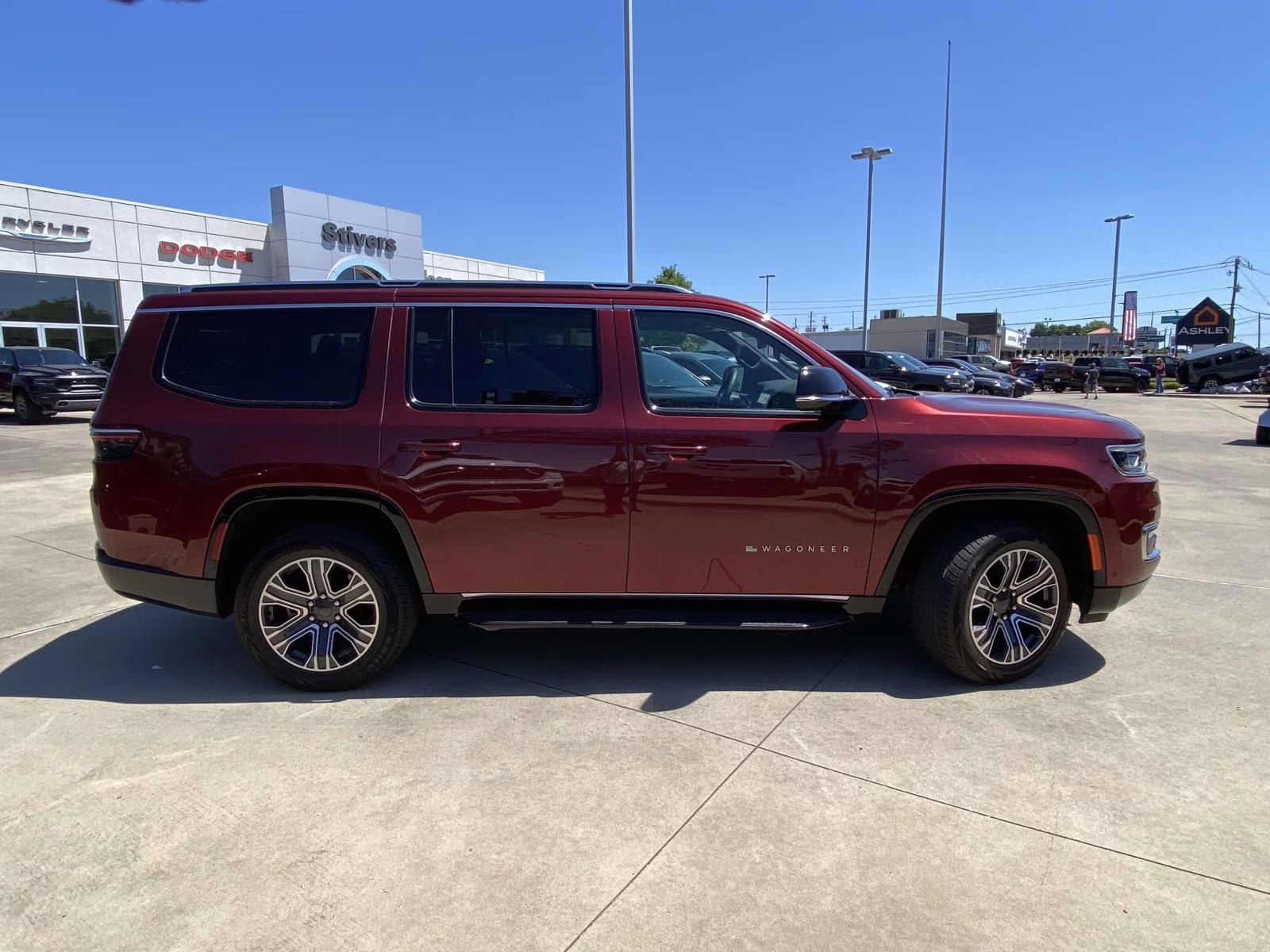 2024 Velvet Red Pearlcoat Jeep Wagoneer Series II 4X4 SUV