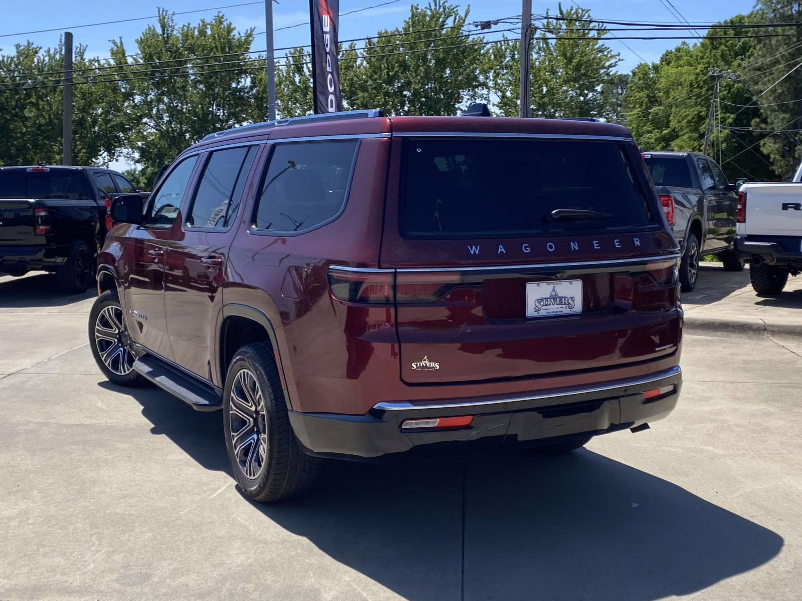 2024 Velvet Red Pearlcoat Jeep Wagoneer Series II 4X4 SUV