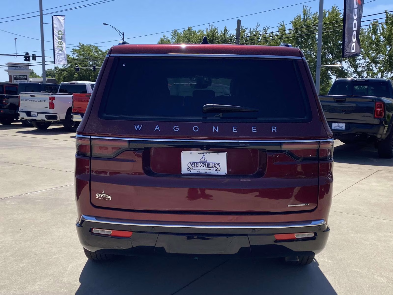 2024 Velvet Red Pearlcoat Jeep Wagoneer Series II 4X4 SUV