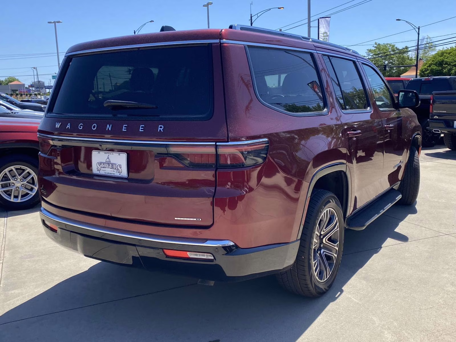 2024 Velvet Red Pearlcoat Jeep Wagoneer Series II 4X4 SUV