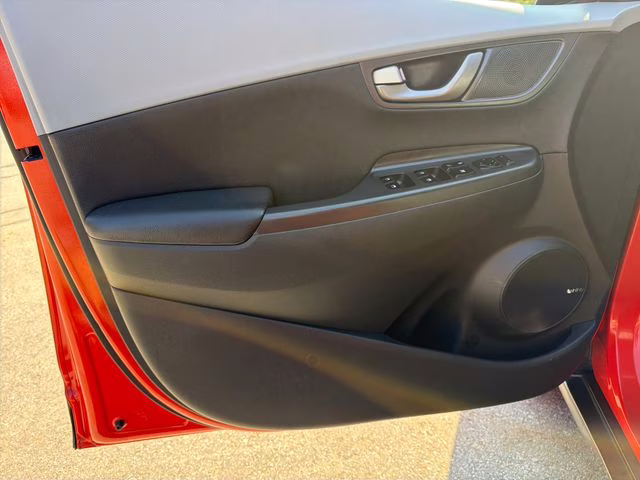 2019 Sunset Orange Hyundai Kona Limited AWD SUV