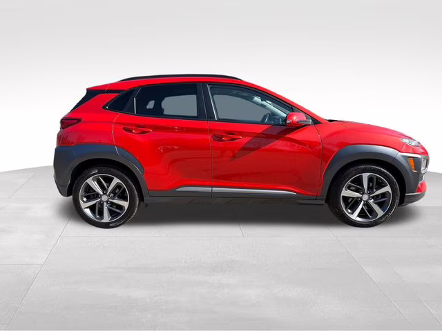 2019 Sunset Orange Hyundai Kona Limited AWD SUV