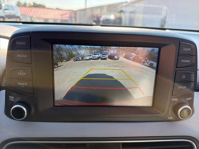 2019 Sunset Orange Hyundai Kona Limited AWD SUV