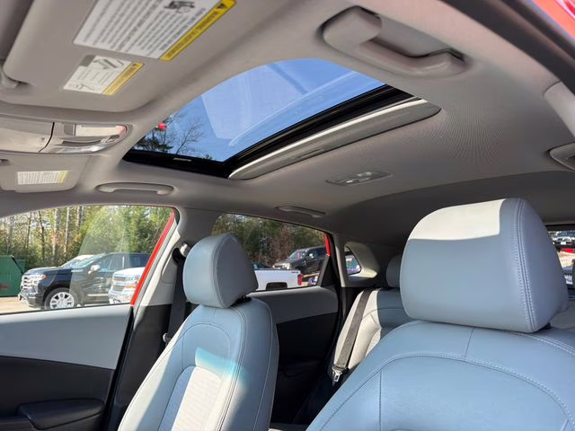 2019 Sunset Orange Hyundai Kona Limited AWD SUV