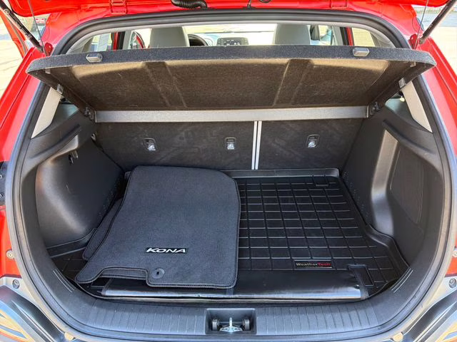 2019 Sunset Orange Hyundai Kona Limited AWD SUV