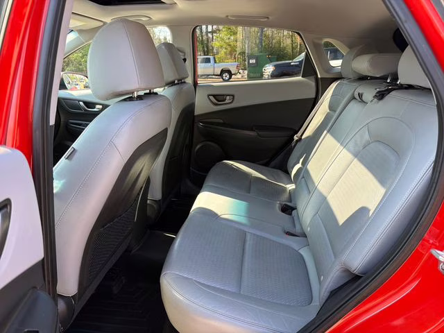 2019 Sunset Orange Hyundai Kona Limited AWD SUV