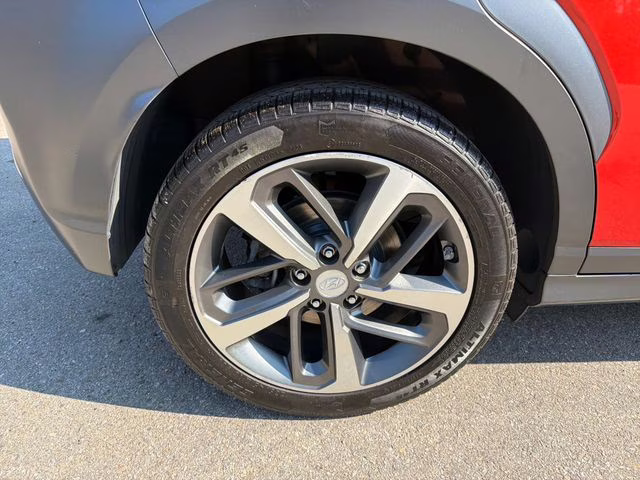 2019 Sunset Orange Hyundai Kona Limited AWD SUV