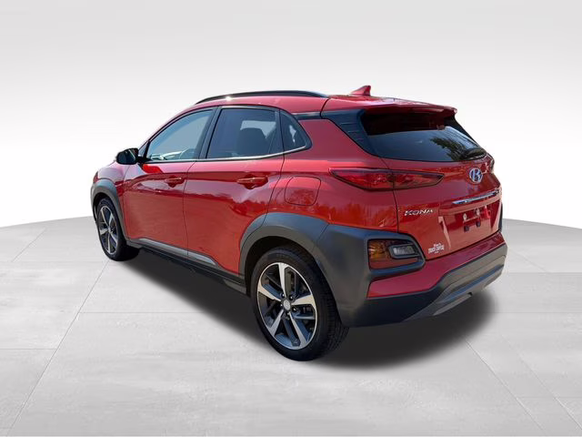 2019 Sunset Orange Hyundai Kona Limited AWD SUV