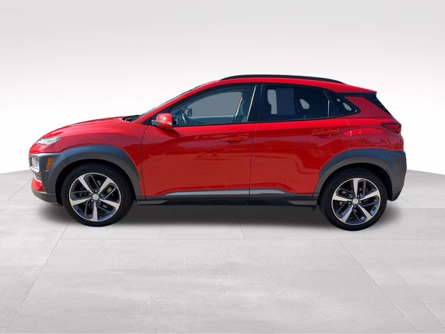 2019 Sunset Orange Hyundai Kona Limited AWD SUV