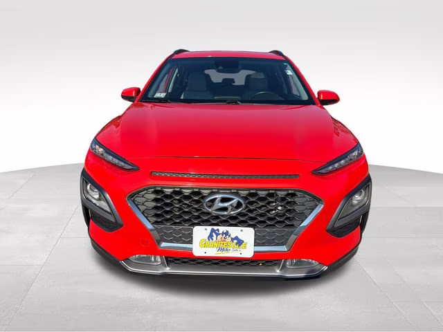 2019 Sunset Orange Hyundai Kona Limited AWD SUV