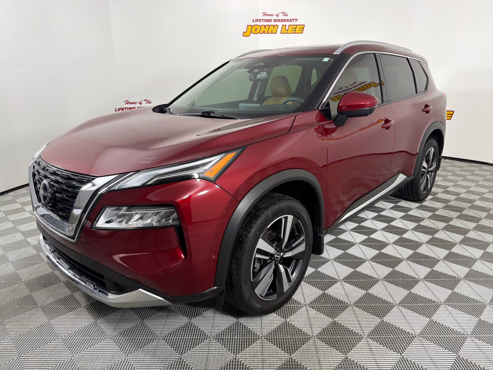 2023 Scarlet Ember Tintcoat Nissan Rogue Platinum FWD SUV