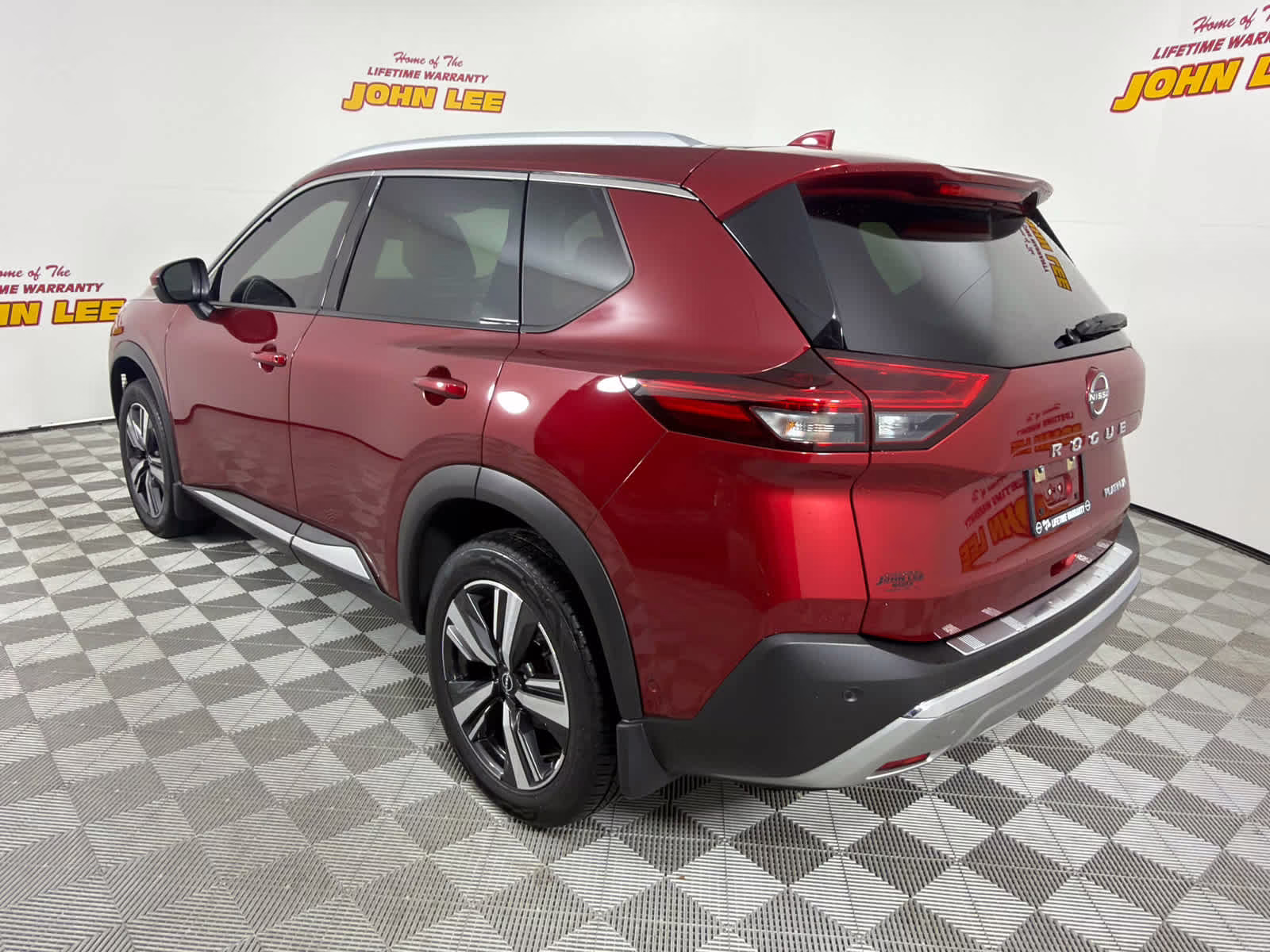 2023 Scarlet Ember Tintcoat Nissan Rogue Platinum FWD SUV
