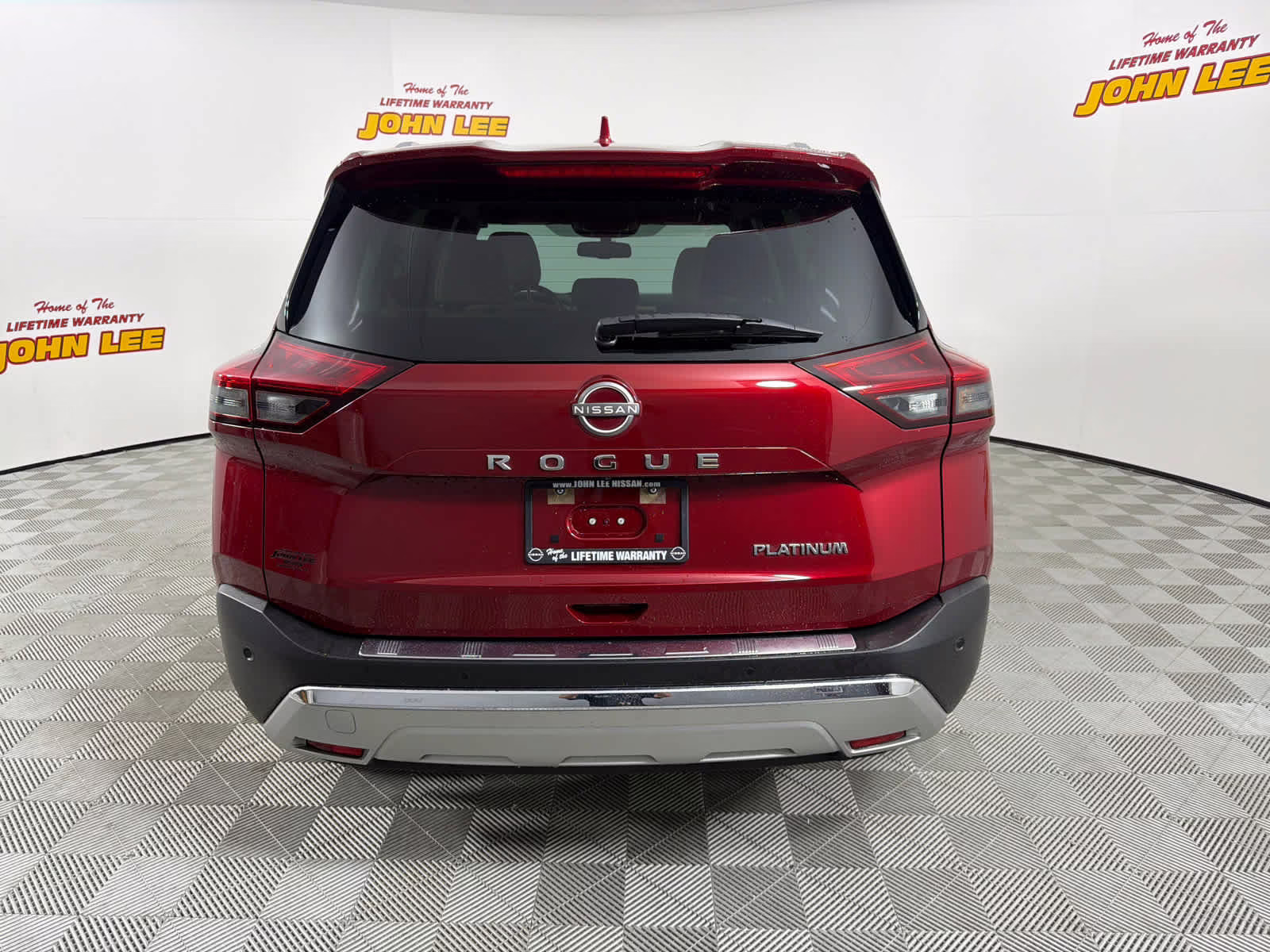 2023 Scarlet Ember Tintcoat Nissan Rogue Platinum FWD SUV