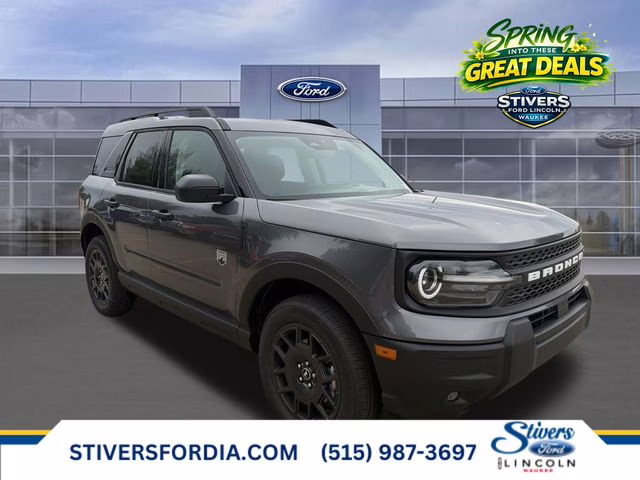 2026 Carbonized Gray Metallic Ford Bronco Sport Big Bend 4X4 SUV
