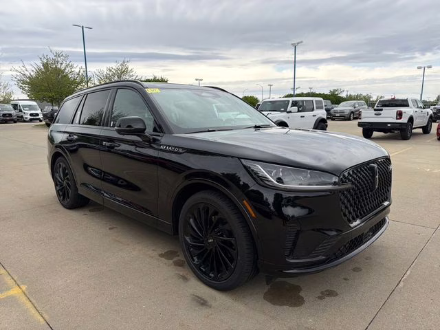 2026 Infinite Black Metallic Clearcoat Lincoln Aviator Reserve AWD SUV