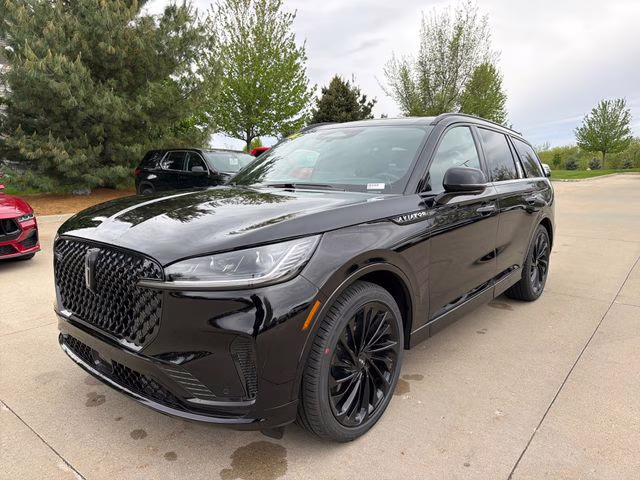 2026 Infinite Black Metallic Clearcoat Lincoln Aviator Reserve AWD SUV