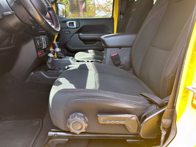 2020 Baja Yellow Clearcoat Jeep Wrangler Unlimited Rubicon 4X4 Convertible
