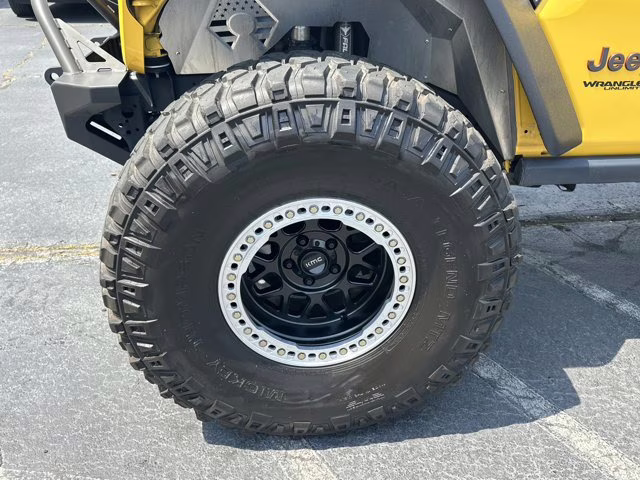 2020 Baja Yellow Clearcoat Jeep Wrangler Unlimited Rubicon 4X4 Convertible