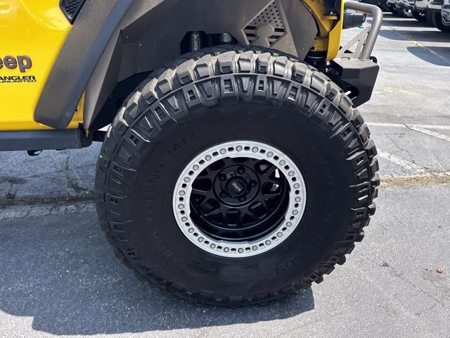 2020 Baja Yellow Clearcoat Jeep Wrangler Unlimited Rubicon 4X4 Convertible