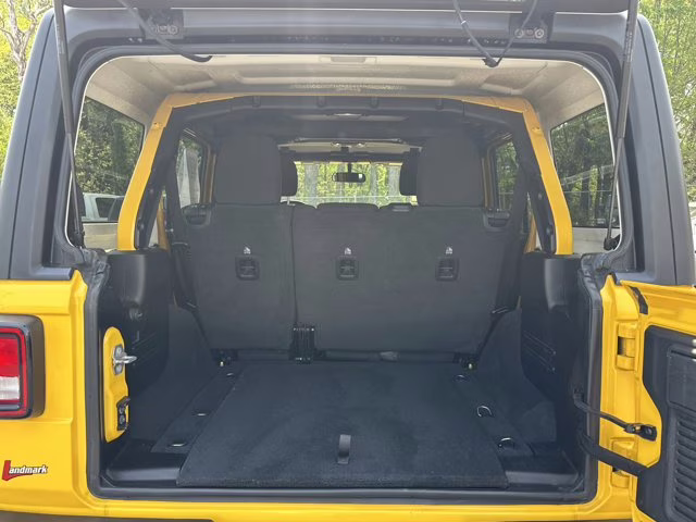 2020 Baja Yellow Clearcoat Jeep Wrangler Unlimited Rubicon 4X4 Convertible