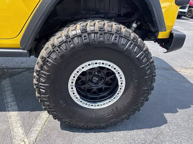 2020 Baja Yellow Clearcoat Jeep Wrangler Unlimited Rubicon 4X4 Convertible