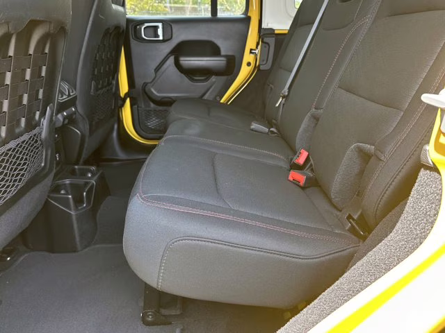 2020 Baja Yellow Clearcoat Jeep Wrangler Unlimited Rubicon 4X4 Convertible