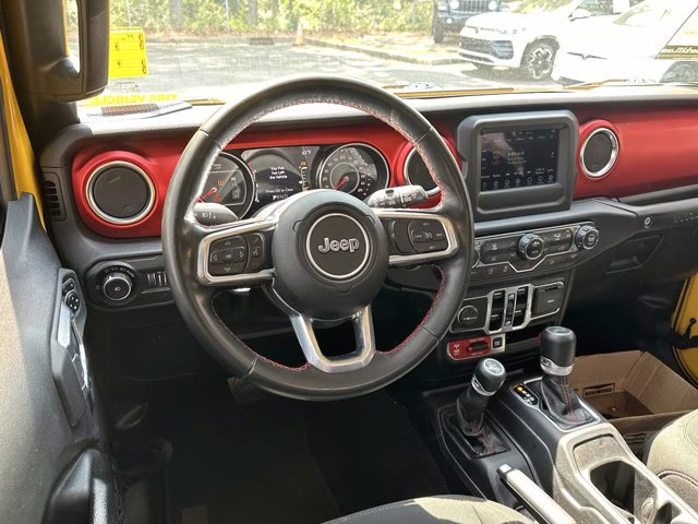 2020 Baja Yellow Clearcoat Jeep Wrangler Unlimited Rubicon 4X4 Convertible