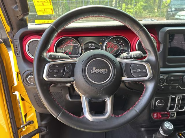 2020 Baja Yellow Clearcoat Jeep Wrangler Unlimited Rubicon 4X4 Convertible