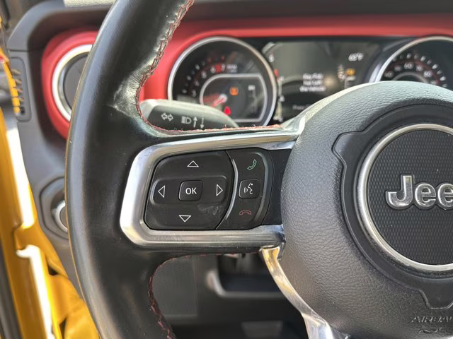 2020 Baja Yellow Clearcoat Jeep Wrangler Unlimited Rubicon 4X4 Convertible