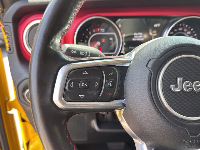2020 Baja Yellow Clearcoat Jeep Wrangler Unlimited Rubicon 4X4 Convertible