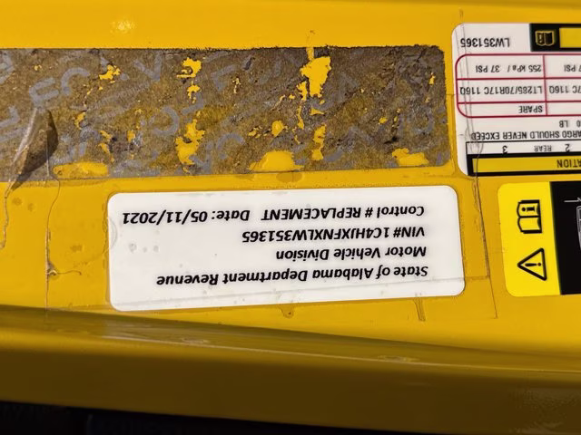 2020 Baja Yellow Clearcoat Jeep Wrangler Unlimited Rubicon 4X4 Convertible