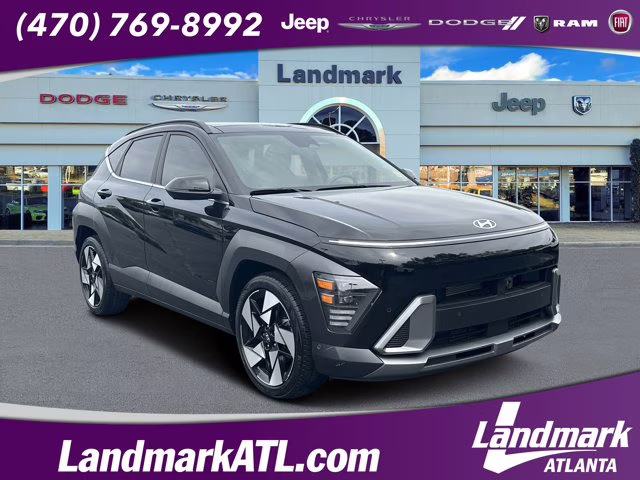 2025 Abyss Black Pearl Hyundai Kona Limited FWD SUV