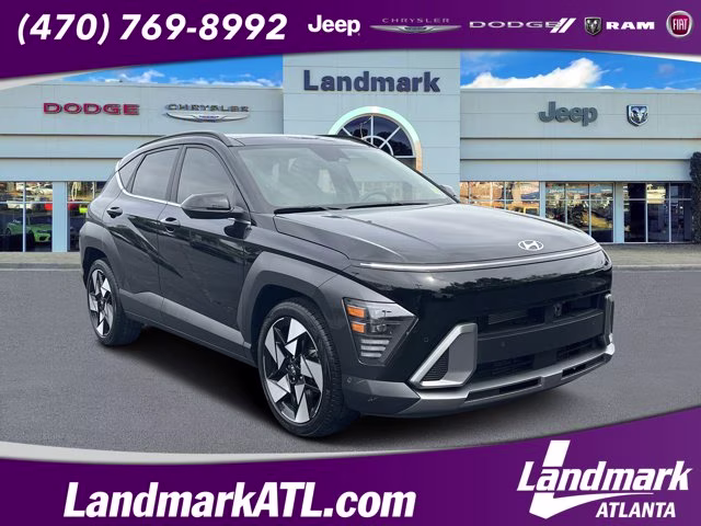 2025 Abyss Black Pearl Hyundai Kona Limited FWD SUV