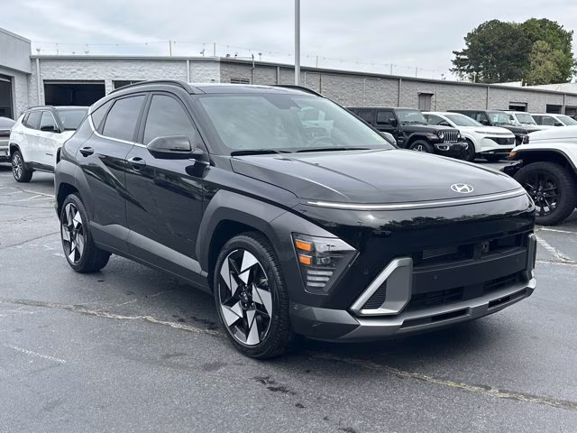 2025 Abyss Black Pearl Hyundai Kona Limited FWD SUV