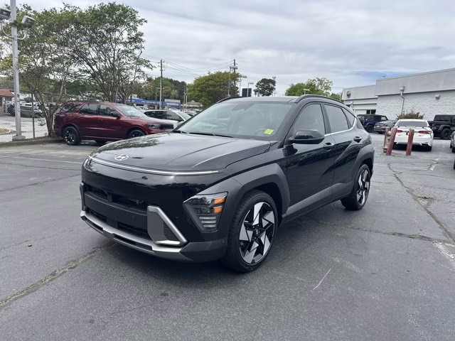 2025 Abyss Black Pearl Hyundai Kona Limited FWD SUV