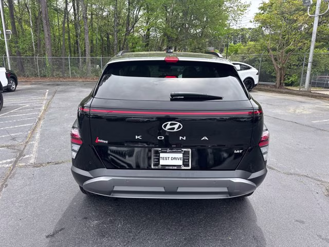 2025 Abyss Black Pearl Hyundai Kona Limited FWD SUV