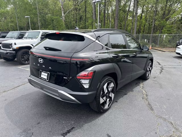 2025 Abyss Black Pearl Hyundai Kona Limited FWD SUV