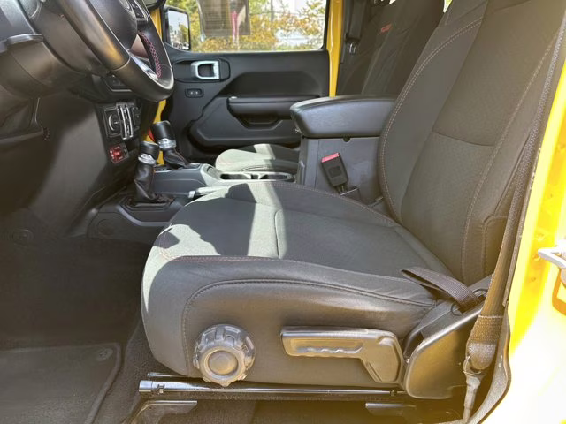 2020 Baja Yellow Clearcoat Jeep Wrangler Unlimited Rubicon 4X4 Convertible