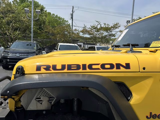 2020 Baja Yellow Clearcoat Jeep Wrangler Unlimited Rubicon 4X4 Convertible
