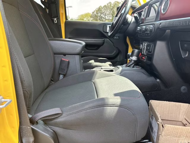 2020 Baja Yellow Clearcoat Jeep Wrangler Unlimited Rubicon 4X4 Convertible