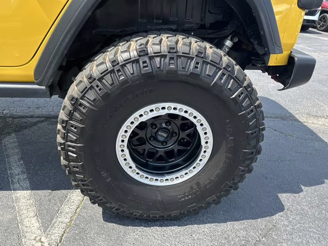 2020 Baja Yellow Clearcoat Jeep Wrangler Unlimited Rubicon 4X4 Convertible