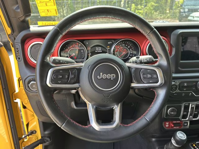 2020 Baja Yellow Clearcoat Jeep Wrangler Unlimited Rubicon 4X4 Convertible