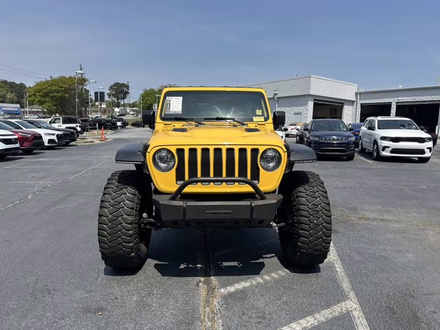 2020 Baja Yellow Clearcoat Jeep Wrangler Unlimited Rubicon 4X4 Convertible