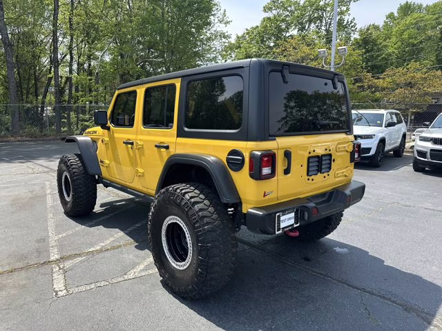 2020 Baja Yellow Clearcoat Jeep Wrangler Unlimited Rubicon 4X4 Convertible
